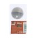 Hoping Lockland stop, with fasteners, d = 40 mm, h = 25 mm, bronze color
