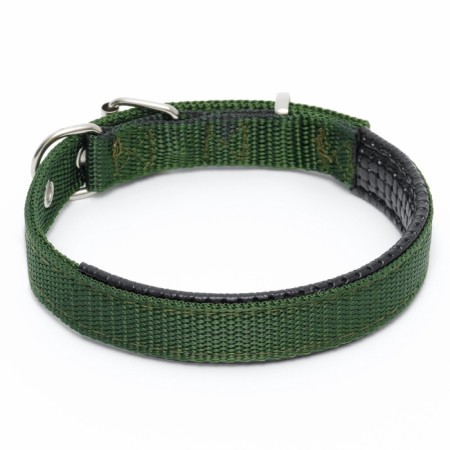 Collar "Comfort" Combined, 45 x 2 cm, Osh 30-39 cm, dark green 609528-2