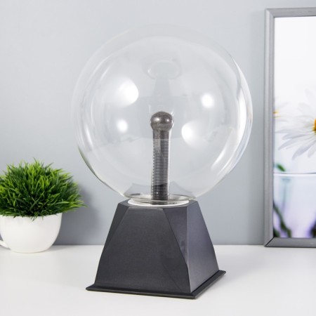 Plasma ball "Big" black 10x10x29 cm Risalux-1