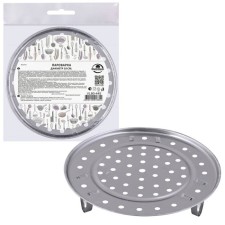 A double boiler, stainless steel, d = 18 cm