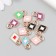 Decor for creativity plastic for metal "Rombs Bright" mix set 10 pcs 0.2x1.2x1.8 cm