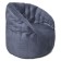 Chelsea chair, size 85x85 cm, velor fabric, gray color