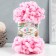 Yarn "Puffy" 100 % micropoliester 9m/100g (185 pink)