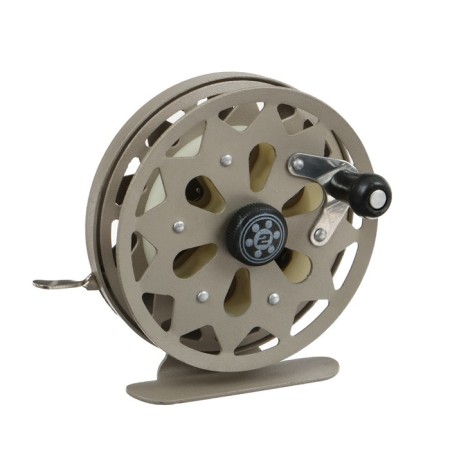 Inertial coil, metal, 2 bearings, diameter 7.5 cm, brown color, TL75A-5