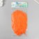 Decorative ostrich "Orange" h = 15-20 cm