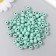 Beads for creativity tree "Green leaf" D-0.8 cm, set 20 grams
