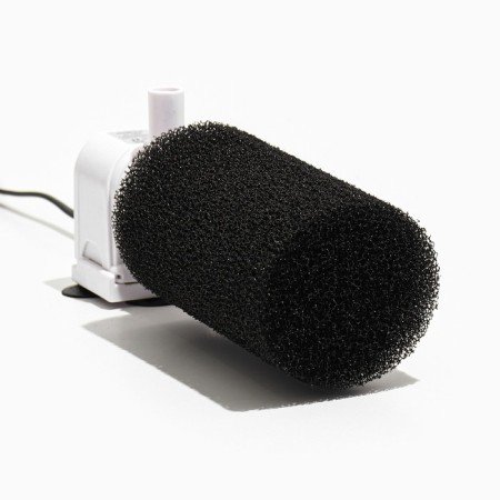 Round sponge No. 4, medium -pistorous 30 ppi, 8 x 8 x 16 cm, black-5