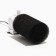 Round sponge No. 4, medium -pistorous 30 ppi, 8 x 8 x 16 cm, black