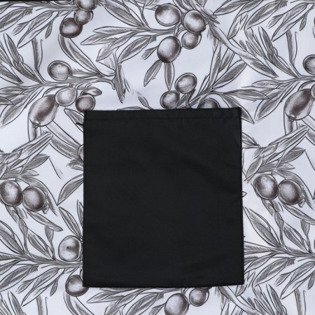 Apron kitchen "Olive", with a pocket-4