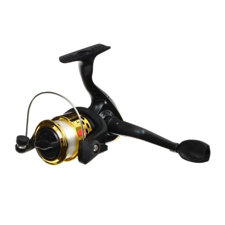 Equipped coil BH200, 3 bearings, 5.1: 1, plastic spool, gold-1