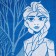 Terry "Elsa" Cold Heart, 70x130 cm, 100% cotton, 420g/m2