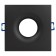 Lamp Built -in era KL104, IP20, 12W, 98x98x25 mm, black color black