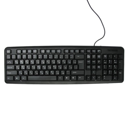 DEFender #1 HB-420 RU keyboard, wired, membrane, 107 keys, USB, 1.5 m, black-2