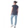 Female T -shirt, size 42, gray color