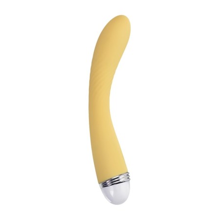 Vibrator Flovetta by Toyfa Calla, silicone, yellow, 22 cm-7