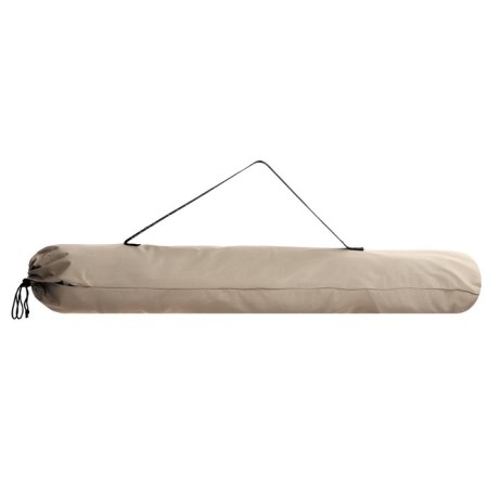 Folding tourist chair, 54x54x82 cm, beige color-3