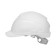 Heldow Tundra, for construction and installation works, with a textile headband, white