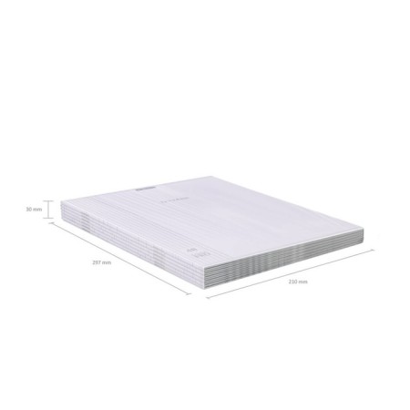 A4 notebook, 48 sheets, a cage on the bracket, Erichkrause, Coverprio Pastel classic, lilac plastic cover,-6