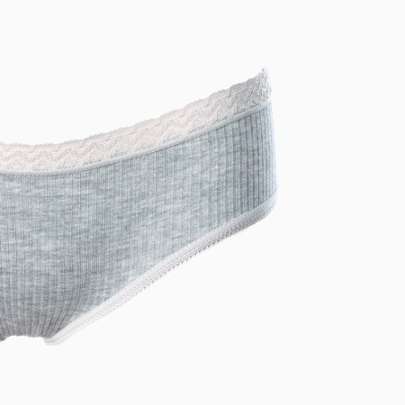 Cowards female slips, color gray melange, size 44-4