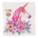 Paper Napkins "Beautiful Unicorn", set of 20 pcs., 33x33 cm