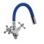 Blue/chrome