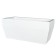 Kashpo for flowers 80x40x34 cm, 75 l, color white granite
