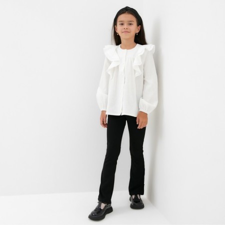 Children's shirt KAFTAN, p. 36 (134-140), white-6