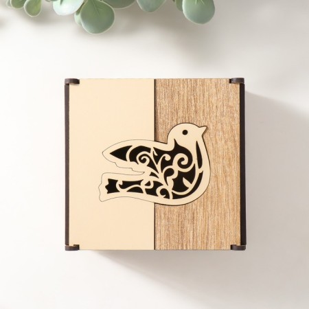 Combined box "Bird" 10.5x10x7 cm-2