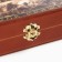 Board game 3 in 1 "Borodino": chess, checkers, backgammon, board wood 50 x 50 cm