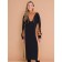 Female dress, size 46, black color