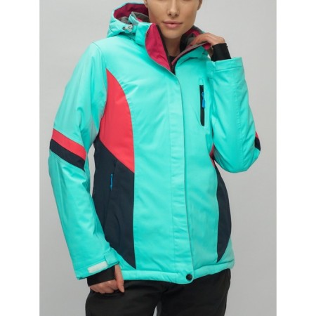Ski costume is female, size 50, turquoise color-27