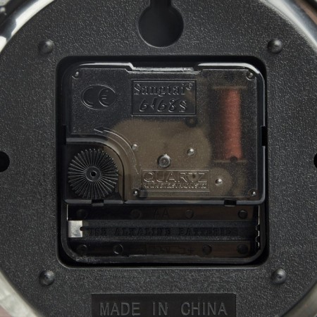 Wall clock, series: interior, "big numbers", smooth move, d-31 cm-2