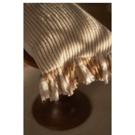 Clouds Clouds Ethnic pillow, size 35x60 cm, mustard color-5