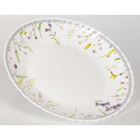 OLAFF plate "Grass", glass ceramic, d = 19 cm-1