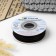 Weaving cord, genuine leather, d = 2 mm, 10 ± 0.5 m, black color