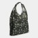 Household bag on the button, green color