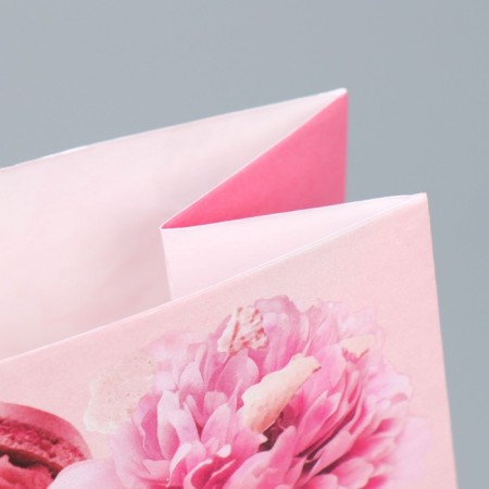 Gift package without handles "Enjoy EVERY MOMENT", 10 × 19.5 × 7 cm-3
