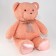Soft toy "Bear", 90 cm, with a bow, pink color