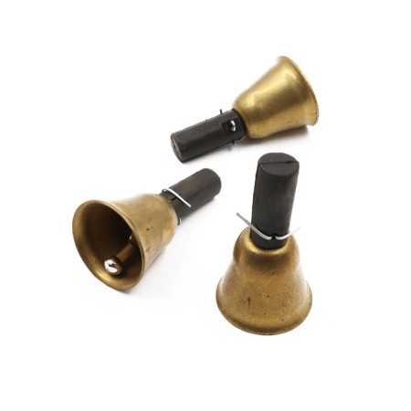 Namazu bell, with an elastic band, brass packaging 10 pcs.