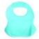 Set for feeding, food silicone, turquoise color