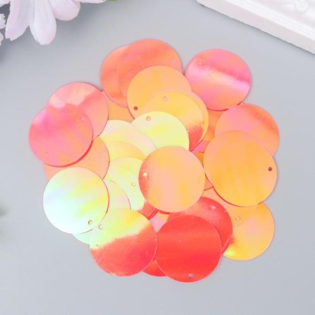 Singers "Circle" bright pink set 30 grams d = 2.5 cm-1