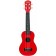 Terris Plus -50 RD UKLULE - Soprano, Upper Lip, Plastic case, Red color