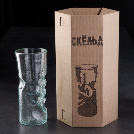 Skeld beer glass, in a tube-2