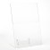 Menuholder with L-figurative businessmist A4, outpostlo 2 mm, transparent