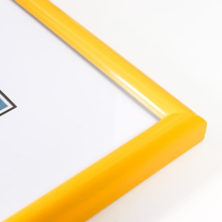 Photo frame plastic "Rainbow" 30x40 cm, yellow-2