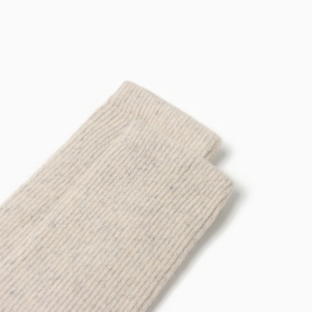 Гетры женские из монгольской шерсти, цвет белый-1