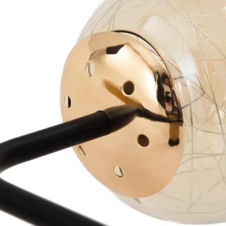 Chandelier 1851/7 LED 72W 3000-6000K black and gold 79x77x43 cm Bayerlux-10