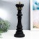 Souvenir Polystone "Chess Figure - King" Black with gold 40.5x13x13 cm