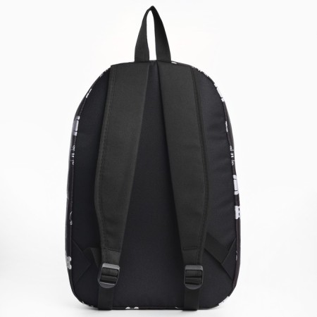 Backpack School Textile Teddy, 42x14x28 cm, black color-4
