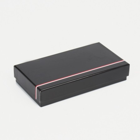 Women's wallet on magnets, burgundy color-4